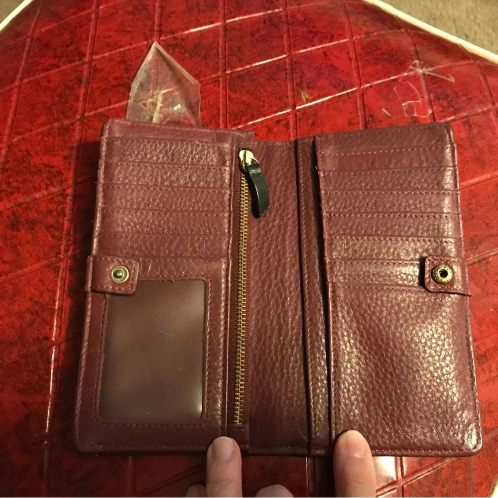 Fossil Colorful Geometric Patchwork Women's wallet